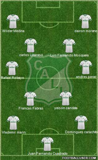 AC Deportivo Cali Formation 2014