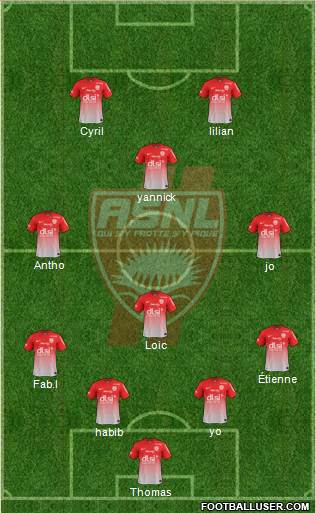 A.S. Nancy Lorraine Formation 2014