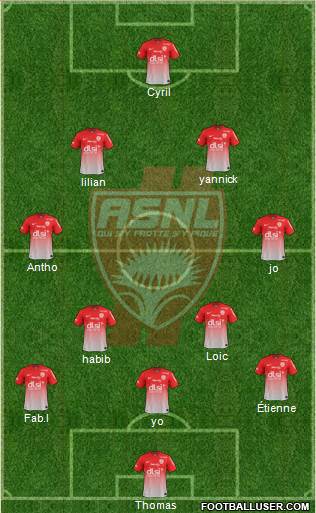 A.S. Nancy Lorraine Formation 2014