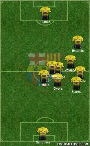 Barcelona SC Formation 2014