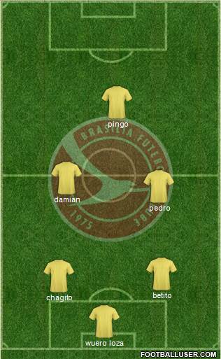 Brasília FC Formation 2014