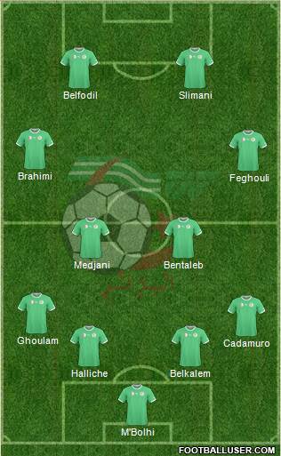 Algeria Formation 2014