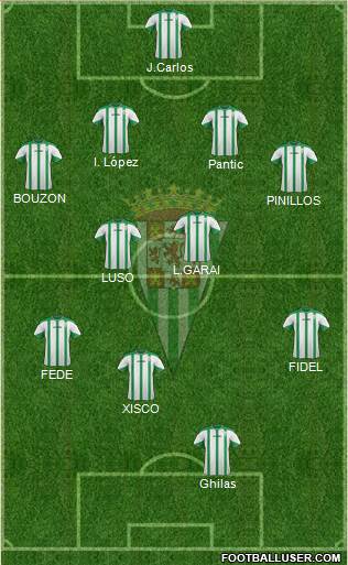 Córdoba C.F., S.A.D. Formation 2014