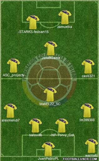 Colombia Formation 2014