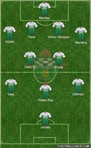 Racing Club de Ferrol S.A.D Formation 2014