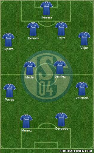 FC Schalke 04 Formation 2014