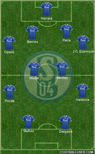 FC Schalke 04 Formation 2014