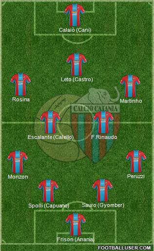 Catania Formation 2014