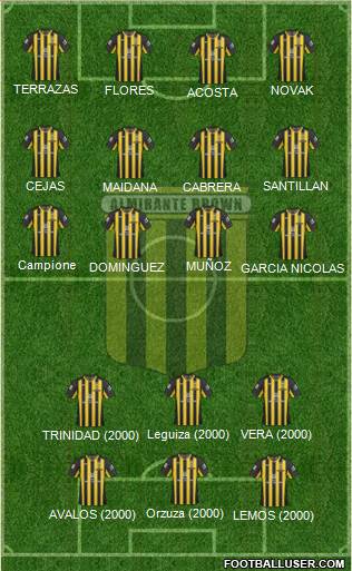 Almirante Brown Formation 2014