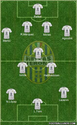 Hellas Verona Formation 2014