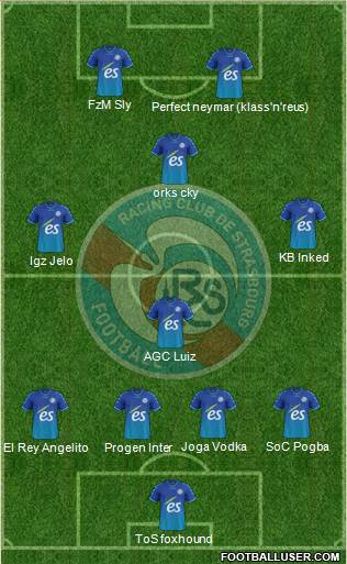 Racing Club de Strasbourg-Football Formation 2014