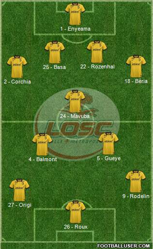 LOSC Lille Métropole Formation 2014