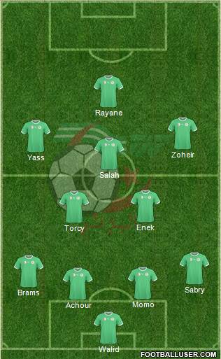 Algeria Formation 2014