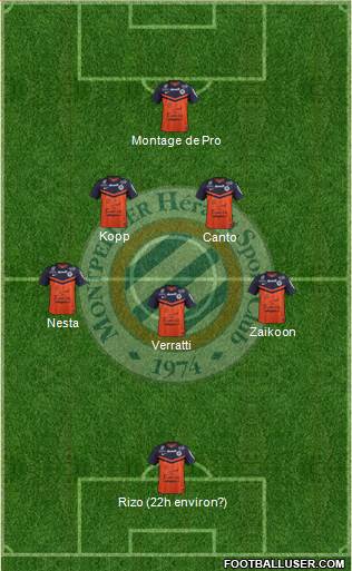 Montpellier Hérault Sport Club Formation 2014