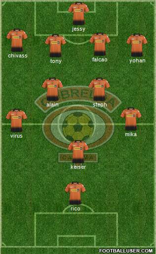 CD Cobreloa S.A.D.P. Formation 2014