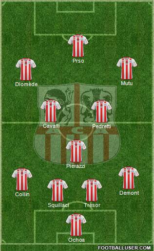 Athletic Club Ajaccien Football Formation 2014