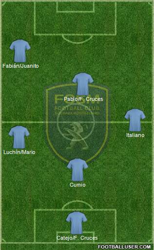 FC Sochaux-Montbéliard Formation 2014