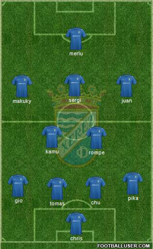 Xerez C.D., S.A.D. Formation 2014