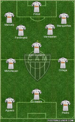 C Atlético Mineiro Formation 2014