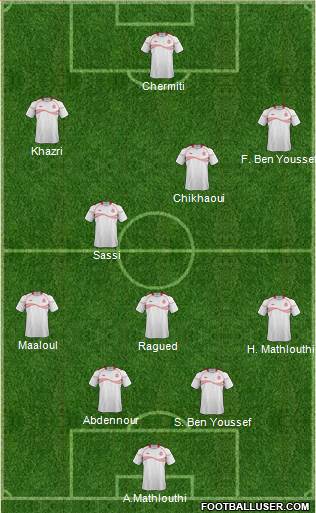 Tunisia Formation 2014