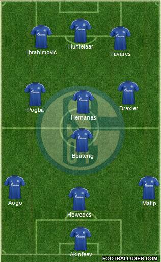 FC Schalke 04 Formation 2014