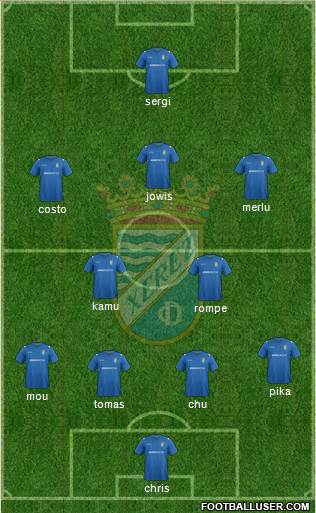 Xerez C.D., S.A.D. Formation 2014