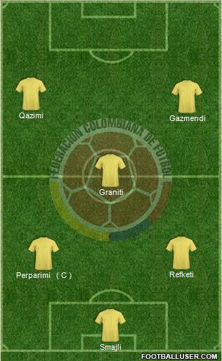 Colombia Formation 2014