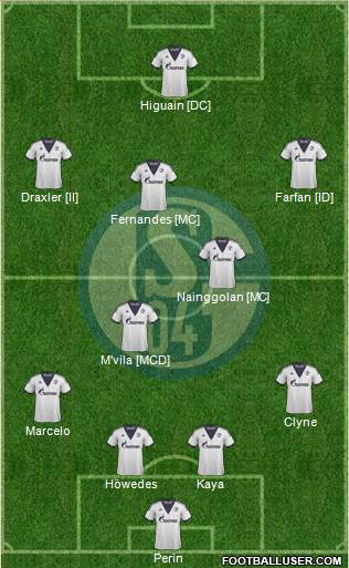 FC Schalke 04 Formation 2014