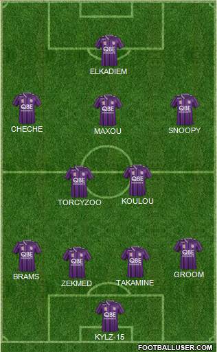 Perth Glory Formation 2014