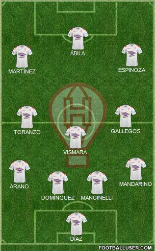 Huracán Formation 2014