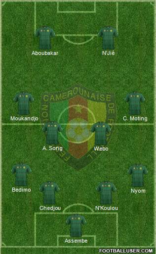 Cameroon Formation 2014