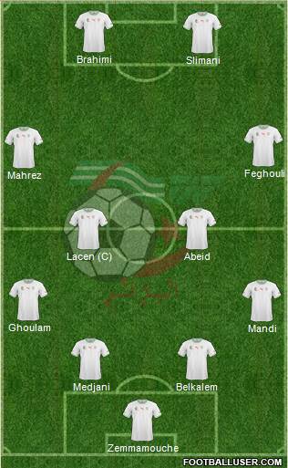 Algeria Formation 2014