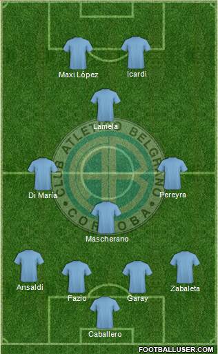 Belgrano de Córdoba Formation 2014