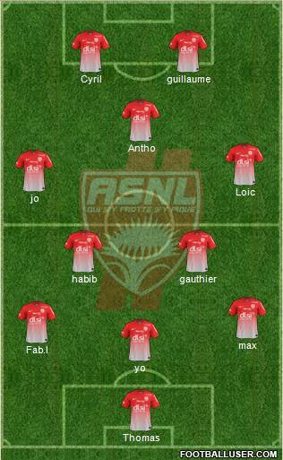 A.S. Nancy Lorraine Formation 2014