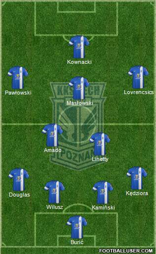 Lech Poznan Formation 2014