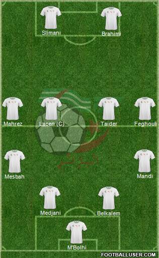 Algeria Formation 2014