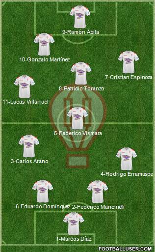 Huracán Formation 2014