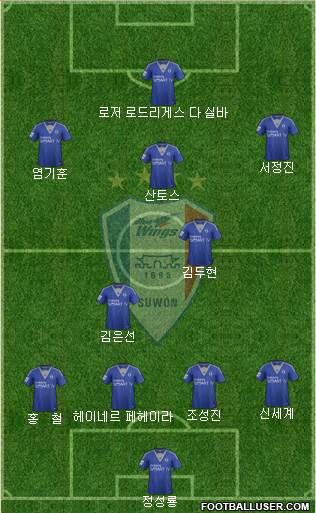 Suwon Samsung Blue Wings Formation 2014