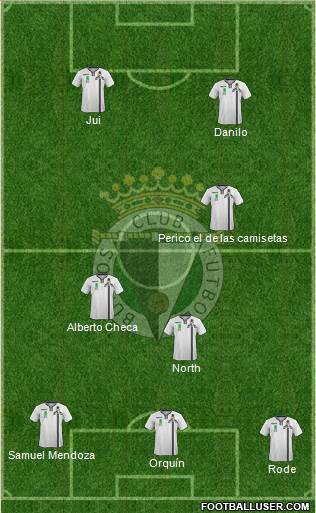 Burgos C.F., S.A.D. Formation 2014