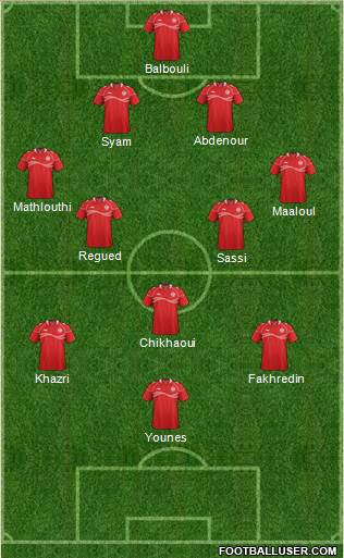 Tunisia Formation 2014