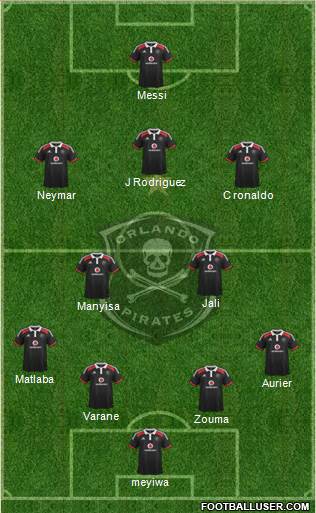 Orlando Pirates Formation 2014