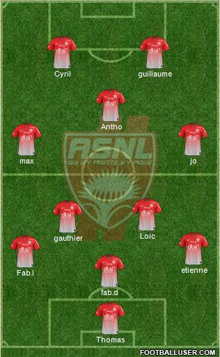 A.S. Nancy Lorraine Formation 2014