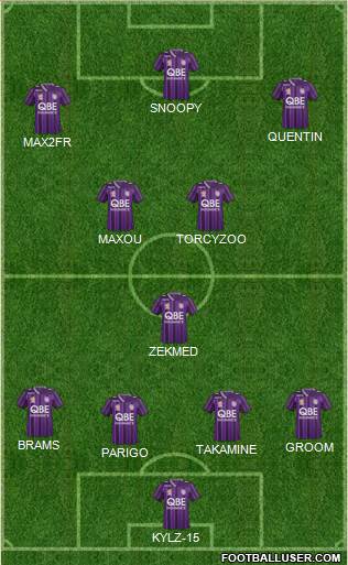 Perth Glory Formation 2014