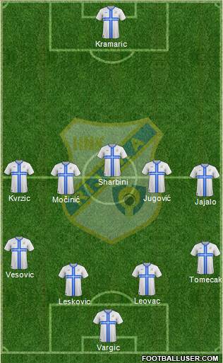 HNK Rijeka Formation 2014