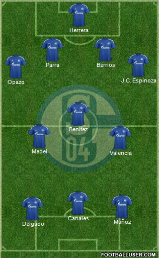 FC Schalke 04 Formation 2014