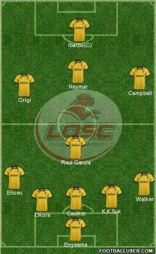 LOSC Lille Métropole Formation 2014