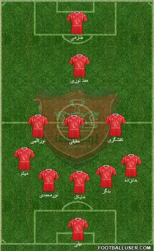 Persepolis Tehran Formation 2014