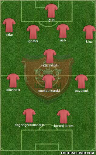 Persepolis Tehran Formation 2014