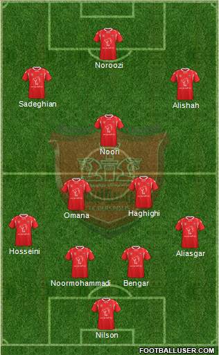 Persepolis Tehran Formation 2014