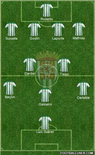 Córdoba C.F., S.A.D. Formation 2014